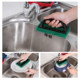 Handle Scrubber Brush Widely Used By All Types Of Peoples For Washing