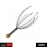 Hand Held Scalp Head Massager Stress Relief