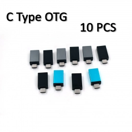 OTG Type C and USB to Micro USB Adapter for Android Mobile