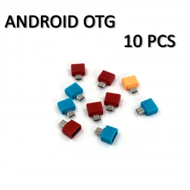 OTG Type C and USB to Micro USB Adapter for Android Mobile