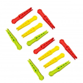 Multipurpose Plastic Cloth Hanging Pegs / Clips | 36 pcs