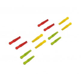 Multipurpose Plastic Cloth Hanging Pegs / Clips | 36 pcs