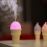 Ice Cream Design LED Humidifier For Freshening Air and Fragrance | Multicoloured