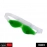 Cold Eye Mask With Stick On Straps | Green