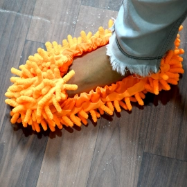 1Pc Mop Slipper Shoes Cover, Floor Dust Cleaning Floor Cleaning Shoes Cover