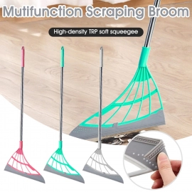 Durable Eco Friendly Broom With Scraper
