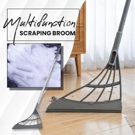 Durable Eco Friendly Broom With Scraper