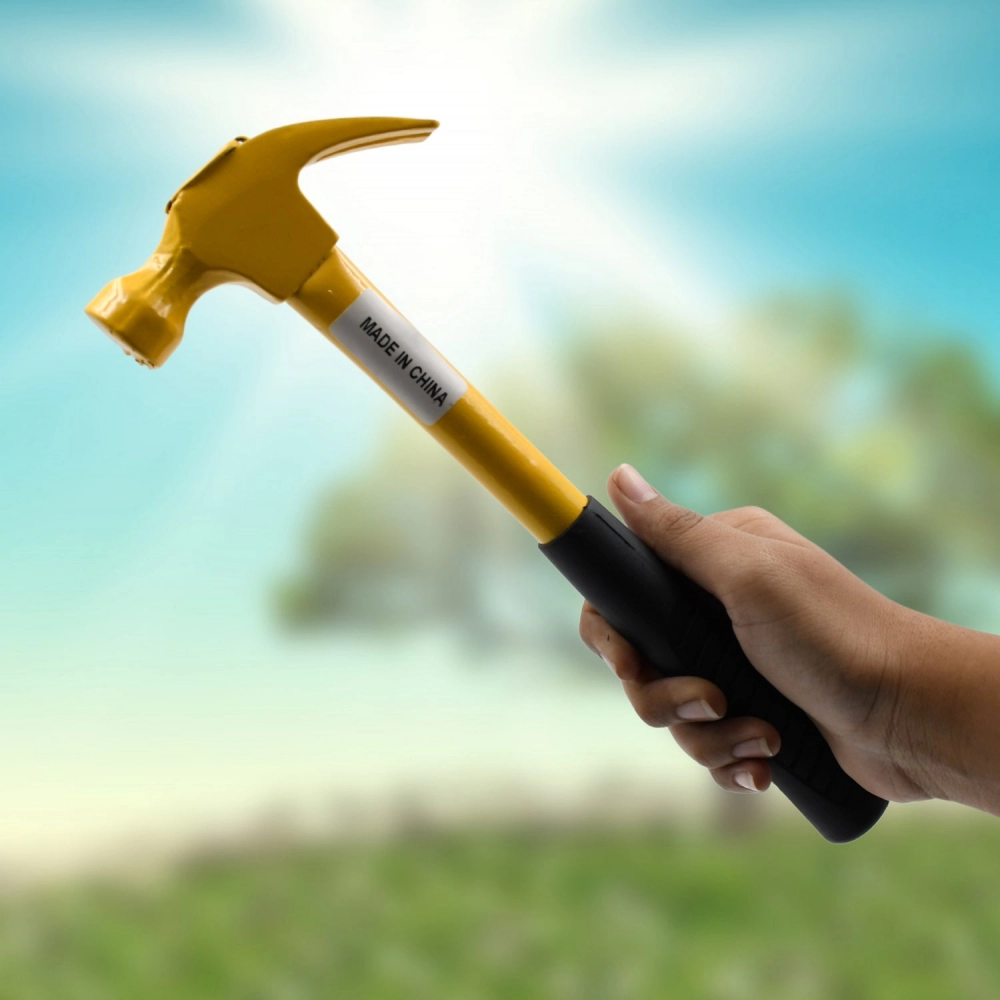 Heavy Duty Mini Stubby Claw Nail Hammer Hand Tool | 27cm