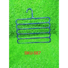 5 in 1 Multipurpose Plastic Hanger | Assorted | 5-Layer