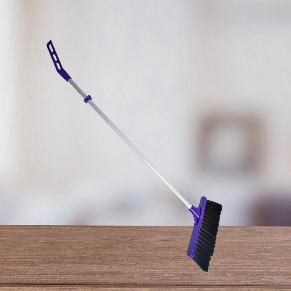 Long Handle Dustpan And Brush 2 Piece Set For Sweeping Cleaning Home Office