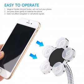 360 Rotatable Phone Stand Multi Function Double Sided Suction Cup Mobile Phone Holder