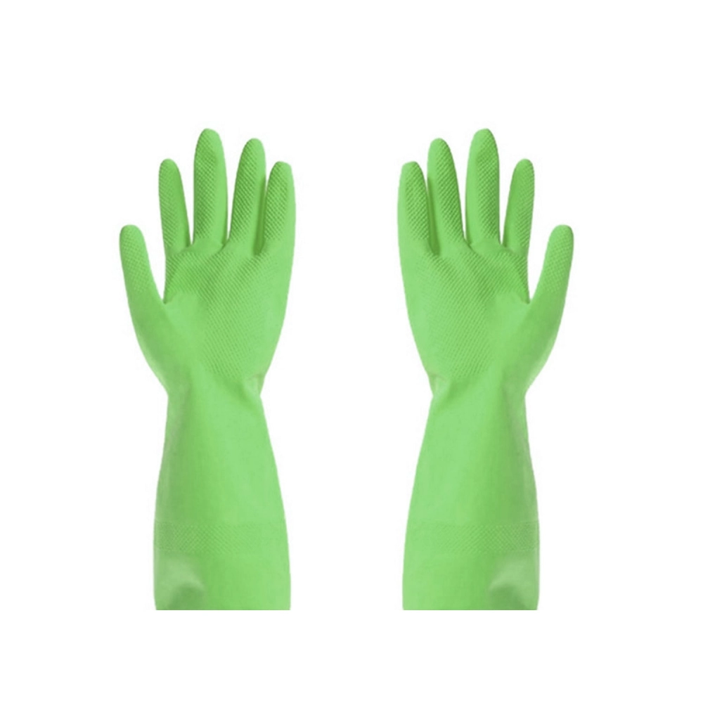 Multipurpose Cleaning Rubber Hand Gloves | Green | 1 PC