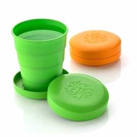 Unbreakable Magic Cup / Folding / Pocket Glass for Travelling