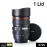 Camera Lens Shaped Coffee Mug Flask With Lid
