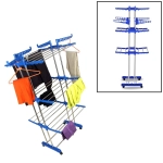 Stainless Steel Folding Double Supported 3 Layer Cloth Drying Stand