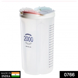 Kitchen Storage | Transparent Sealed Cans | Jars | Storage Box 4 Section | 200ml