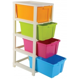 Multipurpose Modular Drawer Organizer Storage Box | 4 Layers