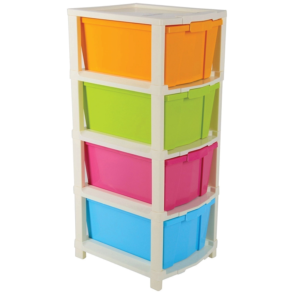 Multipurpose Modular Drawer Organizer Storage Box | 4 Layers