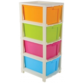 Multipurpose Modular Drawer Organizer Storage Box | 4 Layers