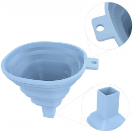 Flexible Silicone Foldable Kitchen Funnel for Liquid | Powder Transfer Hopper Food | Small