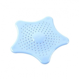 Silicone Star Shaped Sink Filter Bathroom Hair Catcher Drain Strainers For Basin