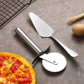 Stainless Steel Pizza Cutter Pastry Cutter Sandwiches Cutter