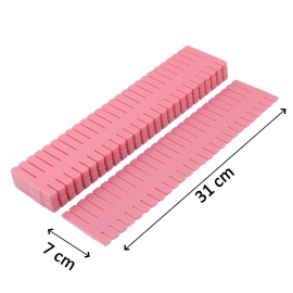 Adjustable Drawer Organizer and Kitchen Board Divider | Pack of 6Pcs