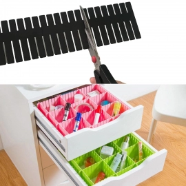 Adjustable Drawer Organizer and Kitchen Board Divider | Pack of 6Pcs