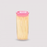 Bamboo Toothpicks with Dispenser Box