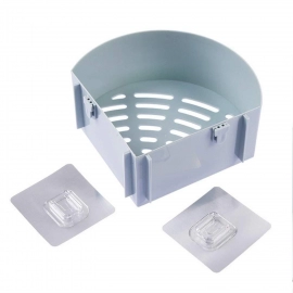 Plastic Multipurpose Kitchen Bathroom Shelf Wall Holder Storage Rack | Loose Pack