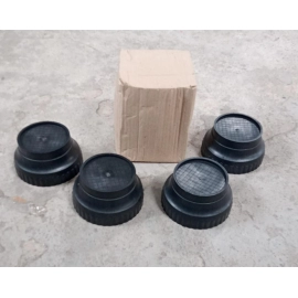 Multi-Purpose 4 Pieces Round Plastic Legs Foot and Stand