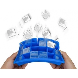 Silicone Ice Cube Trays 24 Cavity Per Ice Tray | Multicolour