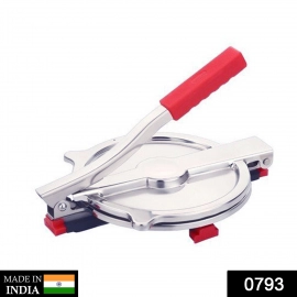Manual Stainless Steel Puri Press Machine / Maker with Handle (6 inch)