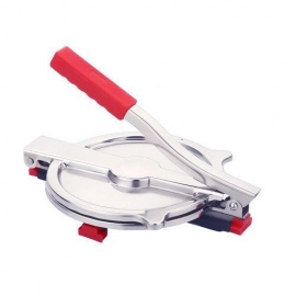 Manual Stainless Steel Puri Press Machine / Maker with Handle (6 inch)