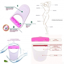Disposable Body Skin Hair Removal Razor for Women  Pack of 6
