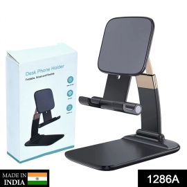 Phone Holder For Table, Foldable Universal Mobile Stand For Desk