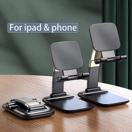 Phone Holder For Table, Foldable Universal Mobile Stand For Desk