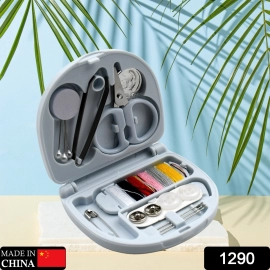 Mini Travel Sewing Kit DIY Sewing Portable Sewing Tool Kits Plastic Sewing Kit Box