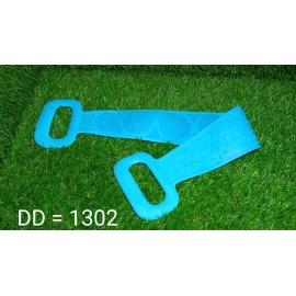 Silicone Body Back Scrubber Double Side Bathing Brush for Skin Deep Cleaning