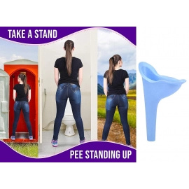 Stand And Pee Reusable Portable Urinal Funnel For Women