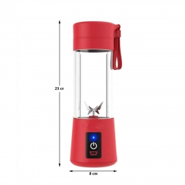 Portable USB Electric Juicer | 6 Blades | Protein Shaker