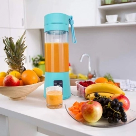 Portable USB Electric Juicer | 6 Blades | Protein Shaker
