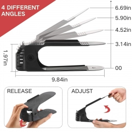 Adjustable Plastic Shoe Organizers | Adjustable Shoe Slots Organizer | Portable Shoe Rack