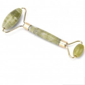 Smooth Facial Roller and Massager Natural Massage Jade Stone