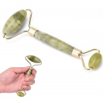 Smooth Facial Roller and Massager Natural Massage Jade Stone