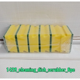 Scrub Sponge 2 in 1 PAD for Kitchen, Sink, Bathroom Cleaning Scrubber