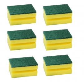 Scrub Sponge 2 in 1 PAD for Kitchen, Sink, Bathroom Cleaning Scrubber