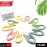 10 Pcs Portable Folding Clothes Hanger Creative Travel Easy to Carry Clothes Hanger For Adults And Children