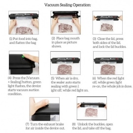 One Touch Automatic Vacuum Sealing Machine For Dry And Moist Food
