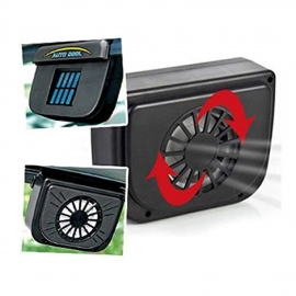 Plastic Auto Cool Solar Powered Ventilation Fan Keeps Your Parked Car Cool